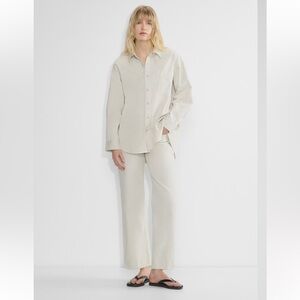 Denim Forum The 80’s Comfy Denim Shirt (Sandstone)